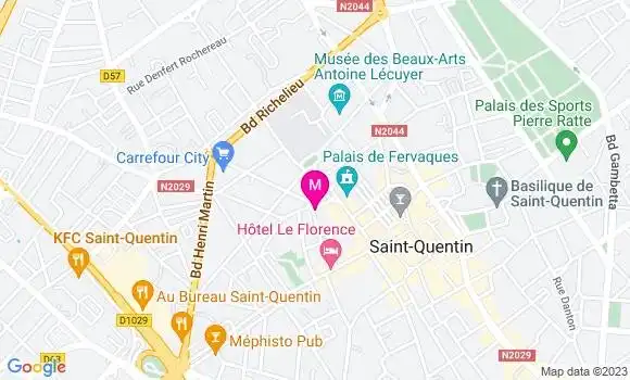 Localisation Mtre Carpentier Nathalie