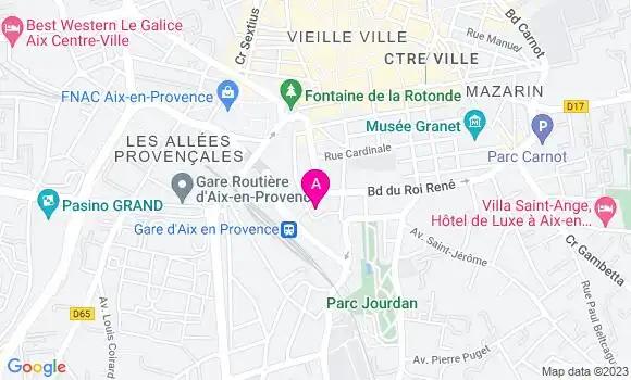 Localisation Mtre Michel Brice