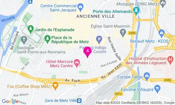 Localisation Mtre Renoux Gauthier