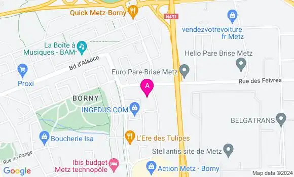 Localisation Mtre Kicka Jules