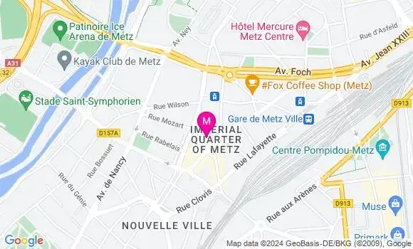 Localisation Mtre Bichain Anne