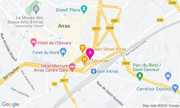 Localisation Mtre Robiquet Camille