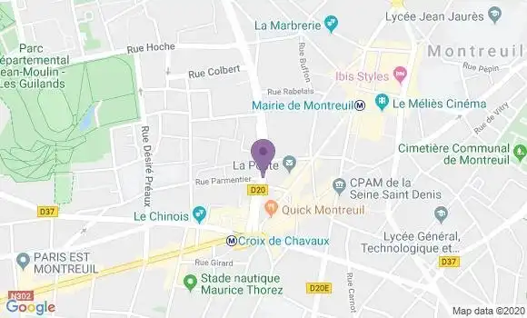 Localisation Mtre Maleville Thierry
