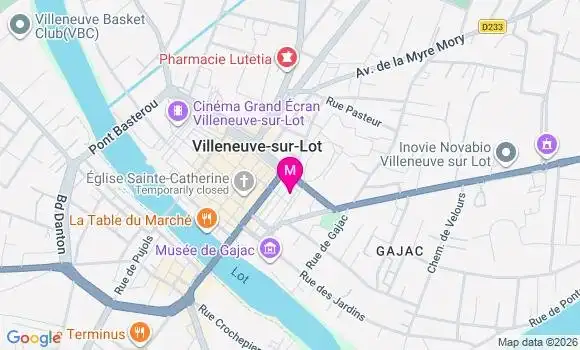 Localisation Mtre Bouyssonnie Thomas