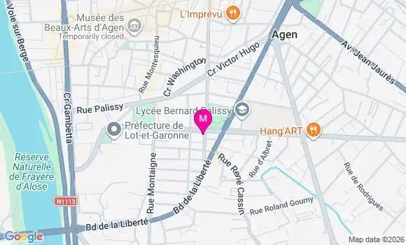 Localisation Mtre Dugast Pierre