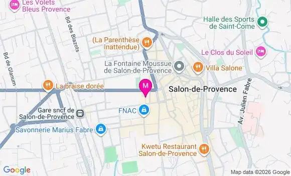 Localisation Mtre Bianchi Hadrien