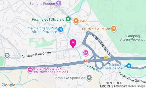 Localisation Mtre Bourbier Clara