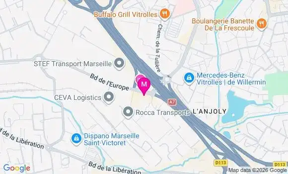 Localisation Mtre Braca Lucie