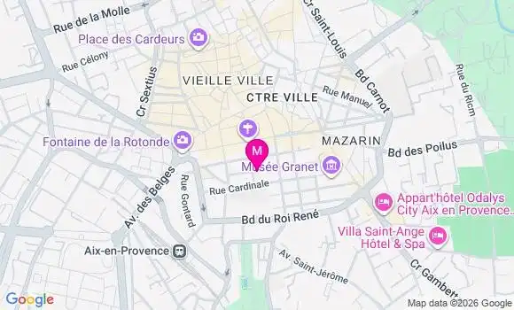 Localisation Mtre Brihat Jourdan Anne