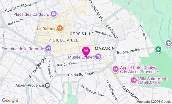 Localisation Mtre Cabrol Joëlle