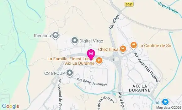 Localisation Mtre Calmet Laurie