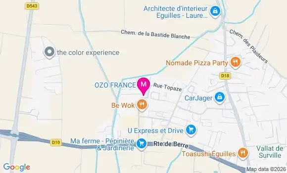 Localisation Mtre Cassuto Fiona