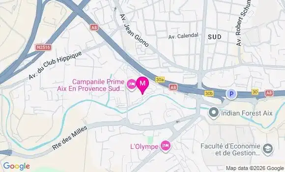Localisation Mtre Chadeyron Mathilde