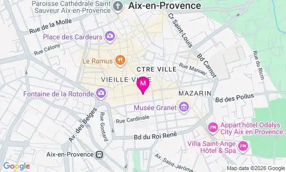 Localisation Mtre Christol Julie