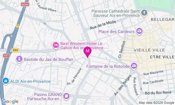 Localisation Mtre Coeur Alexandra