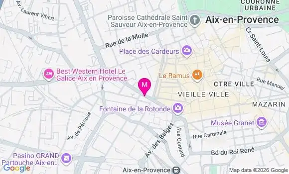 Localisation Mtre Cohen Olivier