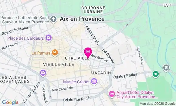 Localisation Mtre Creisson Nicolas