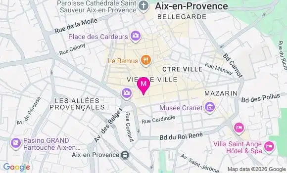 Localisation Mtre Curnier Gabriel