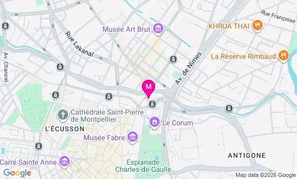 Localisation Mtre Dupre Margot