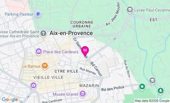 Localisation Mtre Fayard Ambre