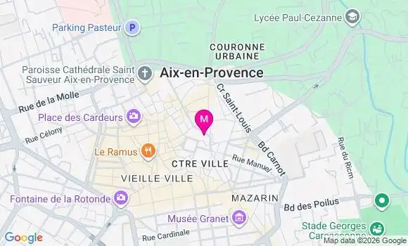Localisation Mtre Friedrich Camille