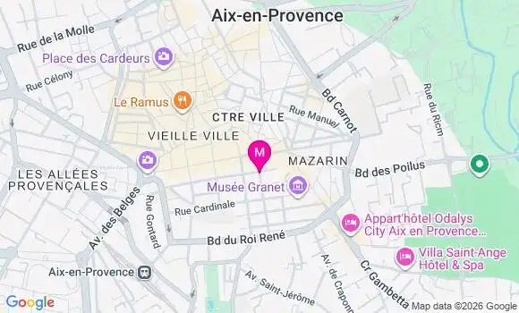 Localisation Mtre Gaillard Christophe