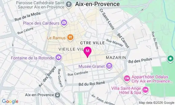 Localisation Mtre Galland Pierre