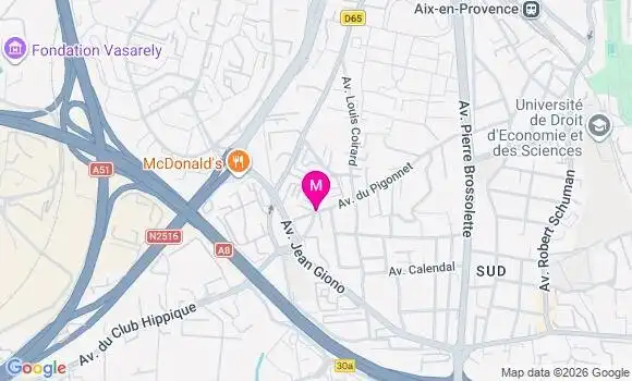 Localisation Mtre Gauthier Amaury