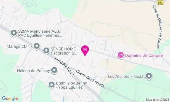Localisation Mtre Glaizal Anne Pauline