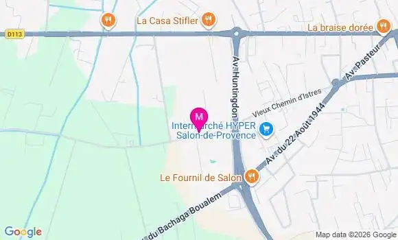 Localisation Mtre Godard Lou