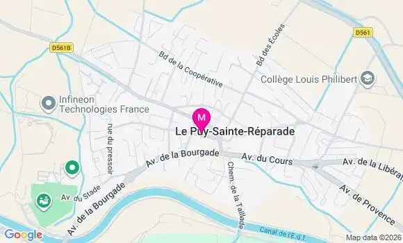 Localisation Mtre Guidot Iorio Chantal