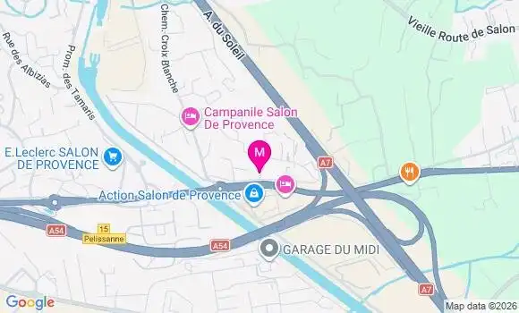 Localisation Mtre Jarre Ericka