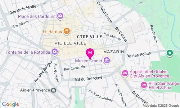 Localisation Mtre La Sade Odile Marie