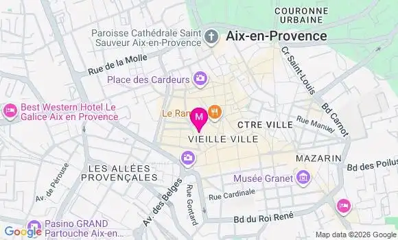 Localisation Mtre Lis Milosz Paul