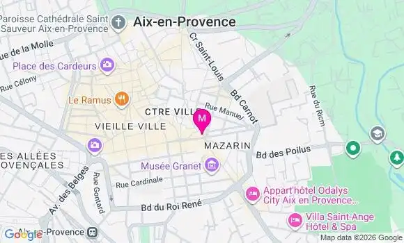 Localisation Mtre Lusinchi Roch