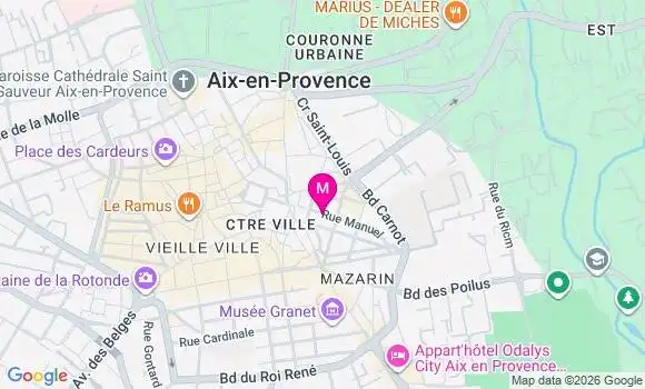 Localisation Mtre Martin Laurent