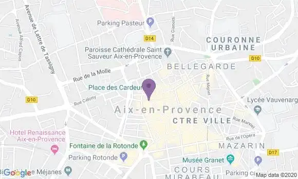 Localisation Mtre Cenac Camille