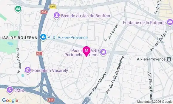 Localisation Mtre Miras Aurélia