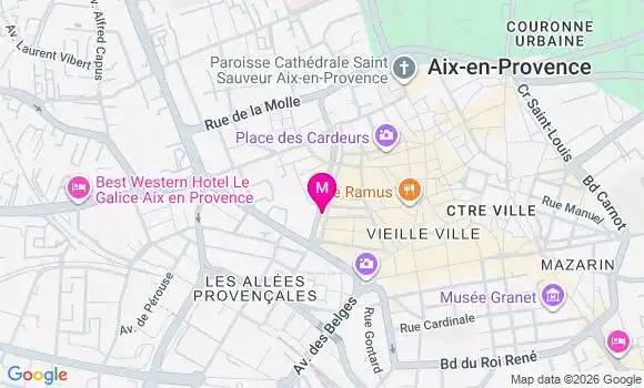 Localisation Mtre Moutet Eric