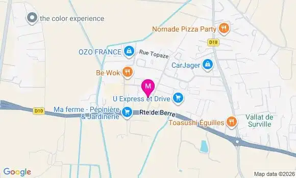 Localisation Mtre Ordines Amandine