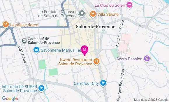 Localisation Mtre Pacini Sebastien