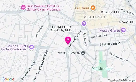 Localisation Mtre Pointud Mathieu
