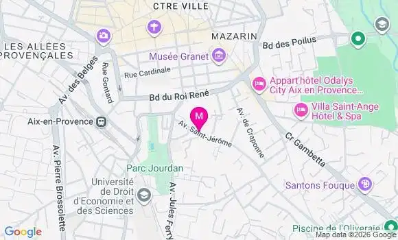 Localisation Mtre Raby Sabine