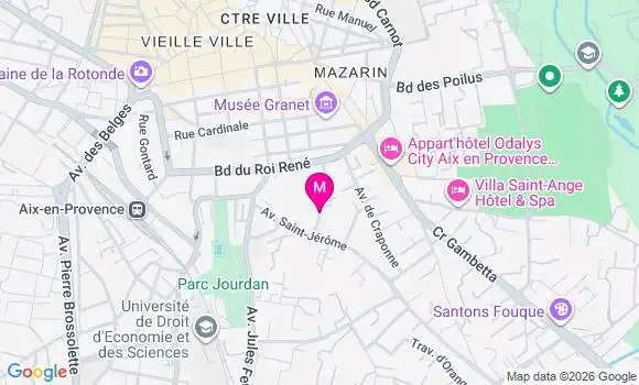 Localisation Mtre Romero Rudy