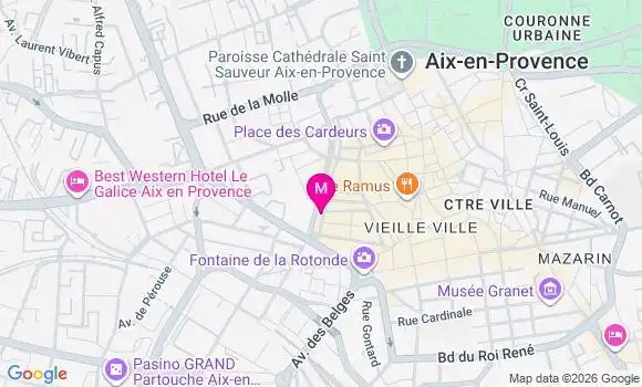 Localisation Mtre Santelli Elodie
