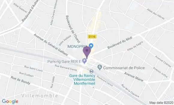 Localisation Mtre Morise Marjorie