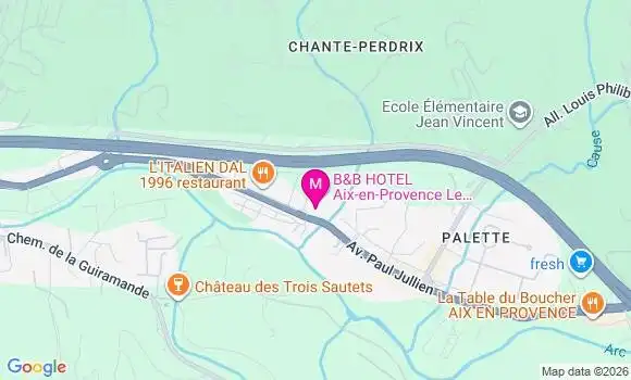 Localisation Mtre Vernede Lou