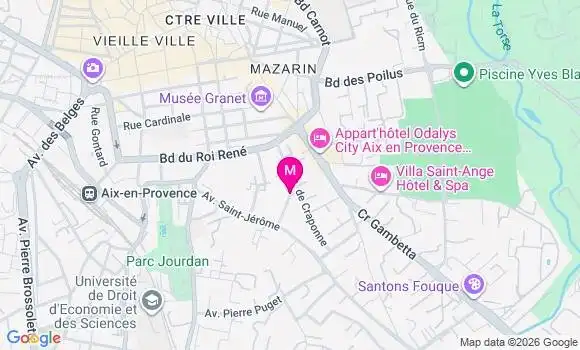 Localisation Mtre Villa Pierre Antoine
