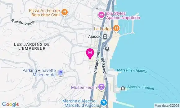 Localisation Mtre De Peretti Morgane