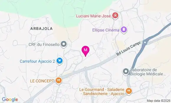 Localisation Mtre Ganaye Fanny